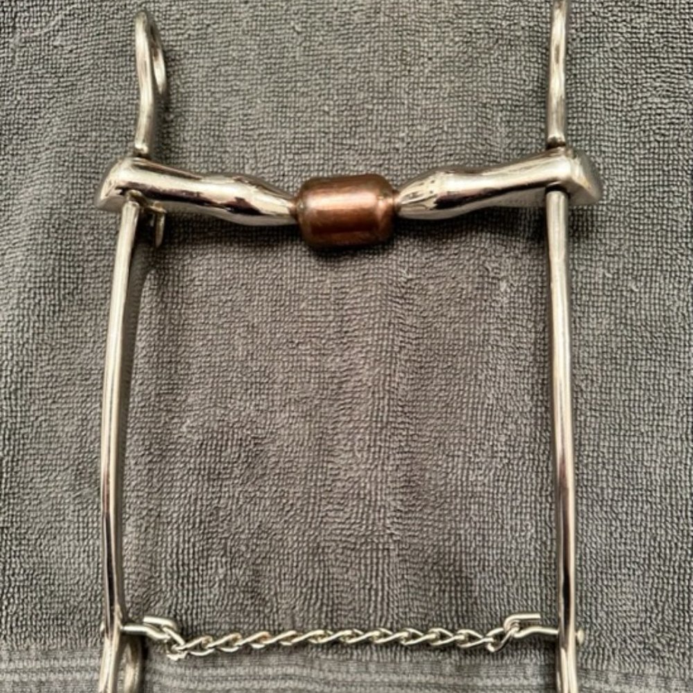 Metalab Partrade Training Bit Port with Copper Roller and Chain **NEW & UNUSED** - Picture 1 of 9